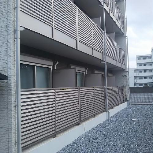 バルコニー　洗濯物が干せます！