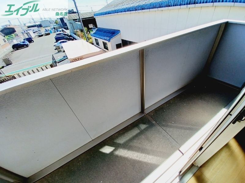 バルコニー　別部屋反転写真