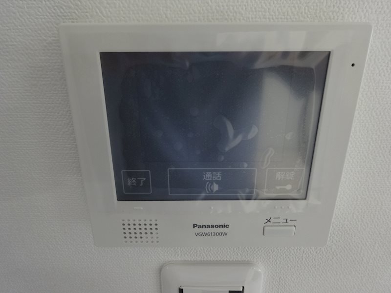 セキュリティ　TVモニター付きインターホン