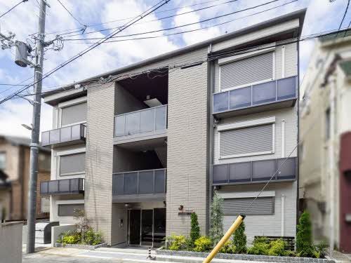 建物外観　積水ハウス施工の賃貸住宅です。