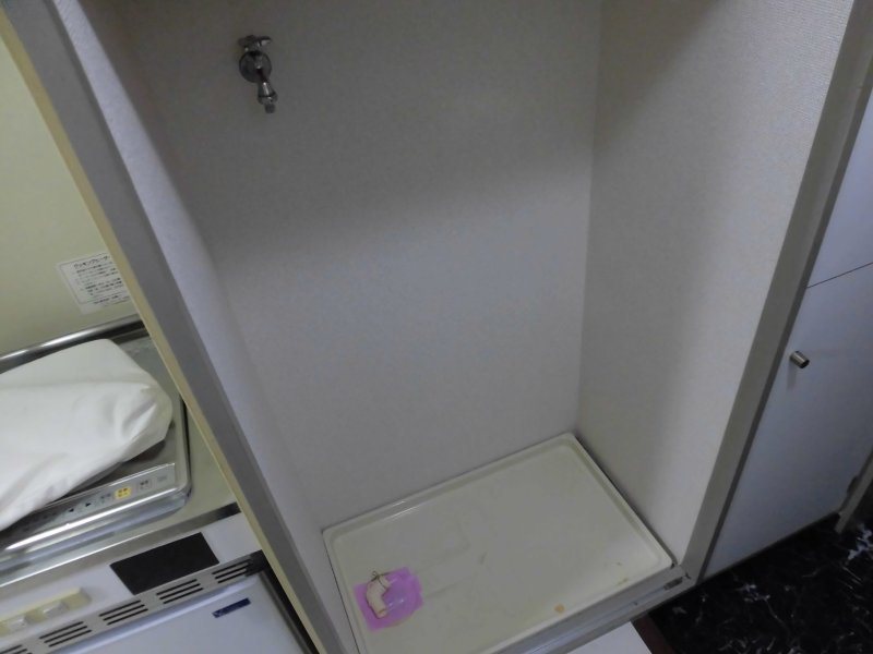 その他設備　洗濯機置き場
