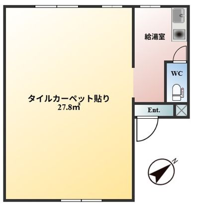 市川マンションの間取り写真