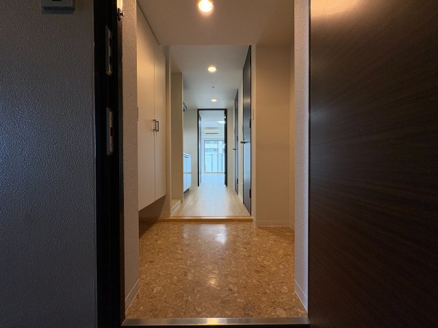 玄関　明るい玄関です