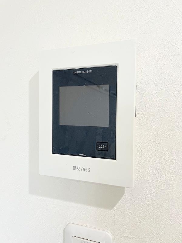 セキュリティ　室内インターホン（モニター付き）