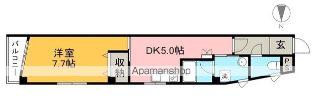 クオリア上街 鷹城館の間取り写真