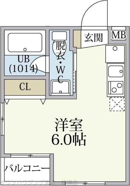 東京メトロ千代田線 北綾瀬駅 徒歩10分 4階建 築10年の間取り写真