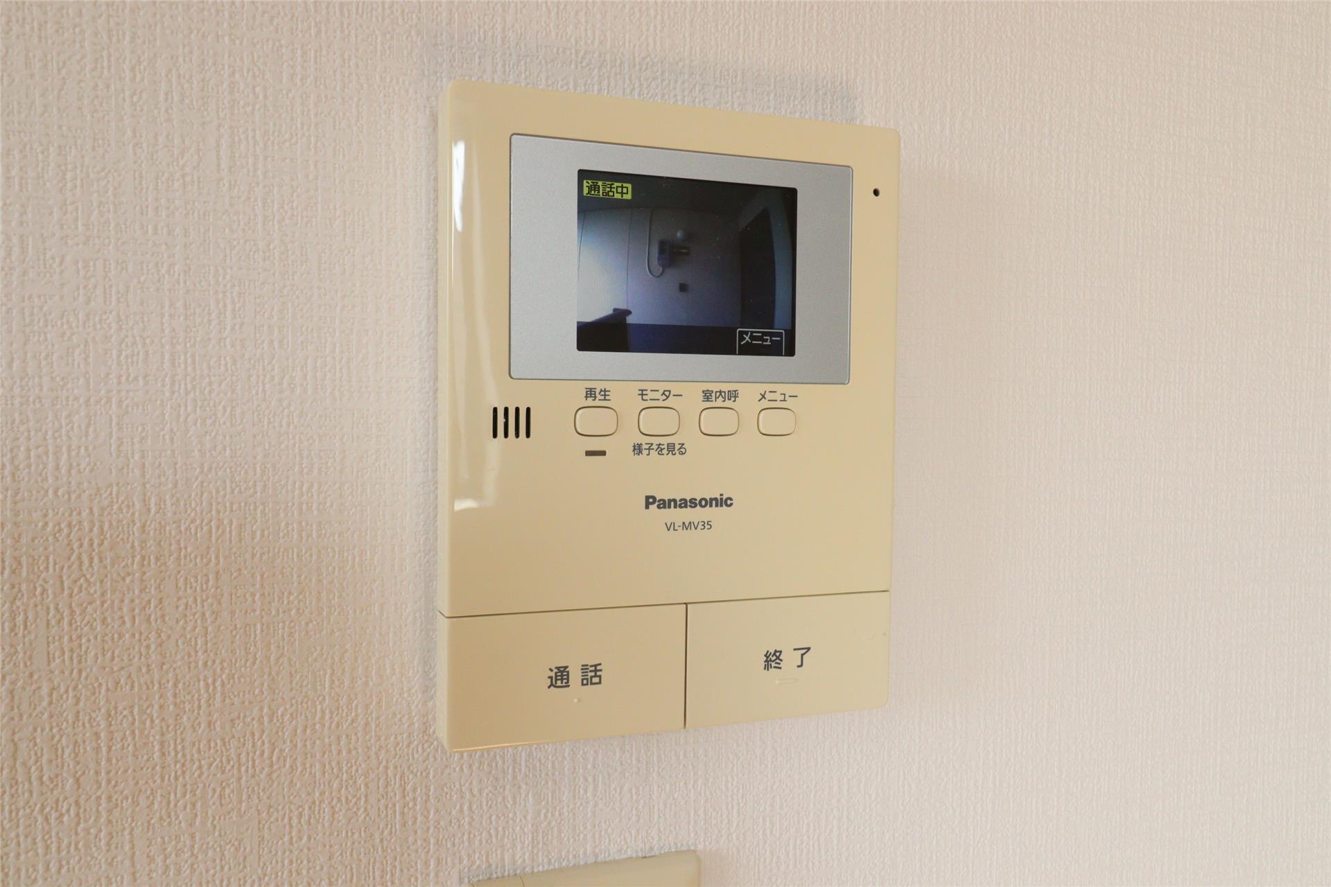 その他設備　録画機能付きカラーTVインターホン