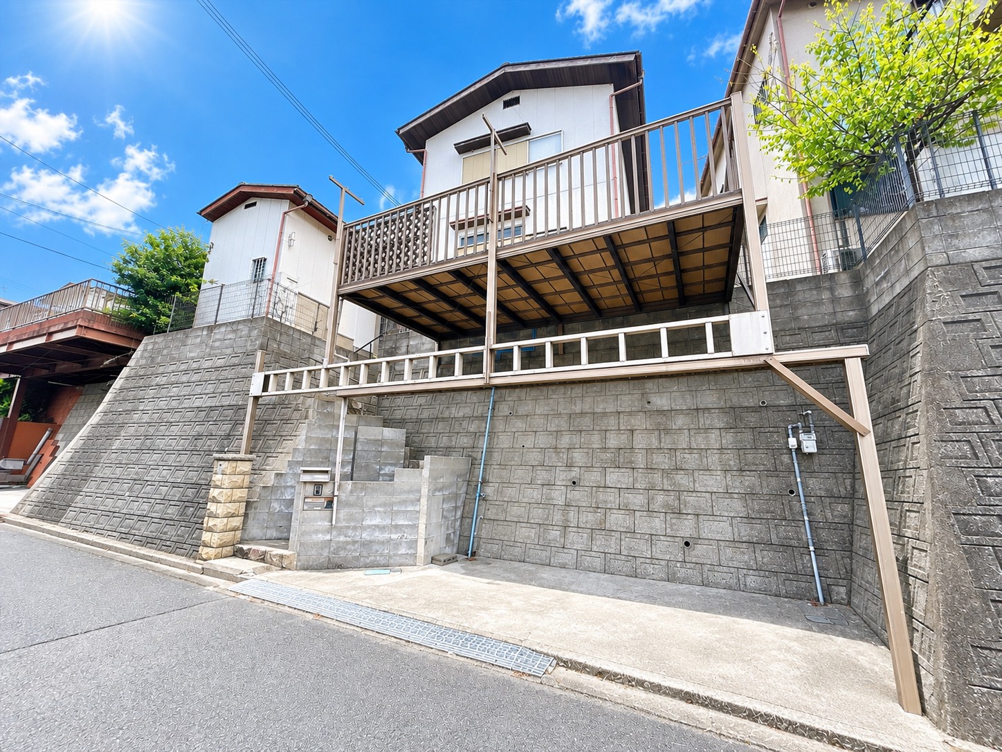 南海本線 淡輪駅 徒歩12分 2階建 築54年の居間写真