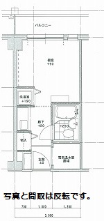 学園西カレッジハイツの間取り