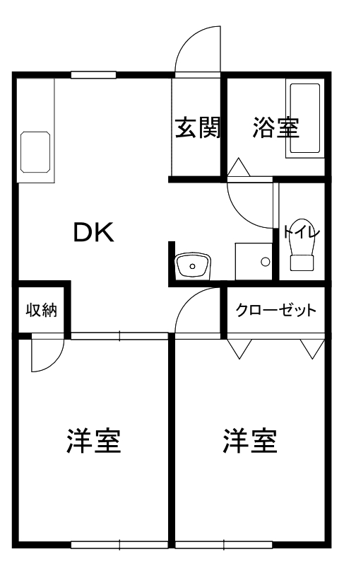 ネクストステイヂＡの間取り