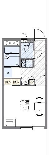 レオパレスエスポワールIIの間取り