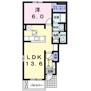 大師ハイツAの間取り