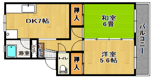 ＭＡＲＵＣＯ香久池の間取り