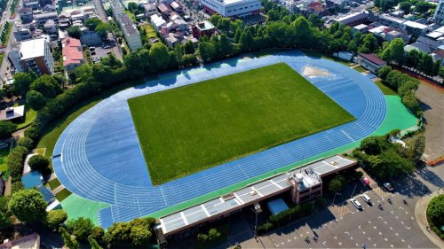 公園　青木町公園総合運動場（公園）まで442m