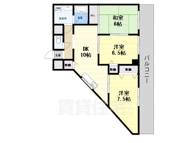 ハミングマンションの間取り