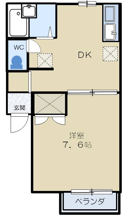 サテライトハウスの間取り