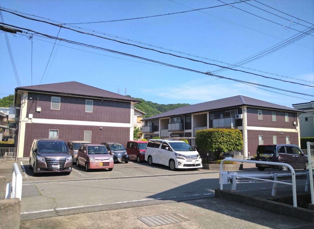 姫路市田寺東のアパートの建物外観