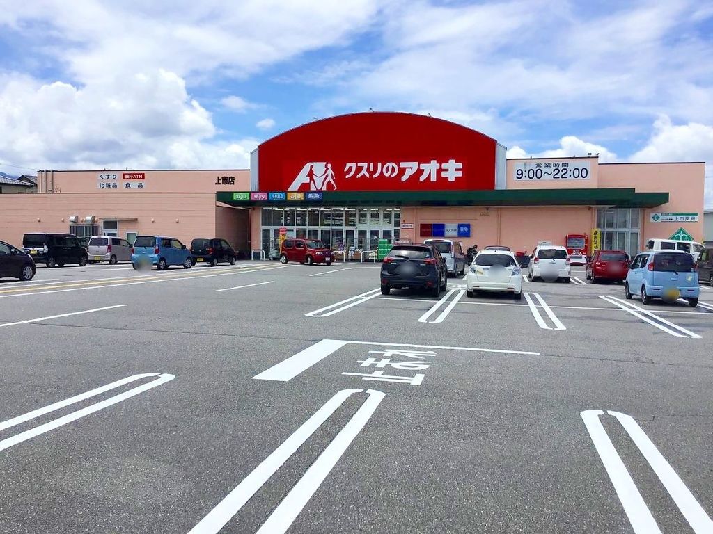 ドラックストア　クスリのアオキ上市店（ドラッグストア）まで1420m