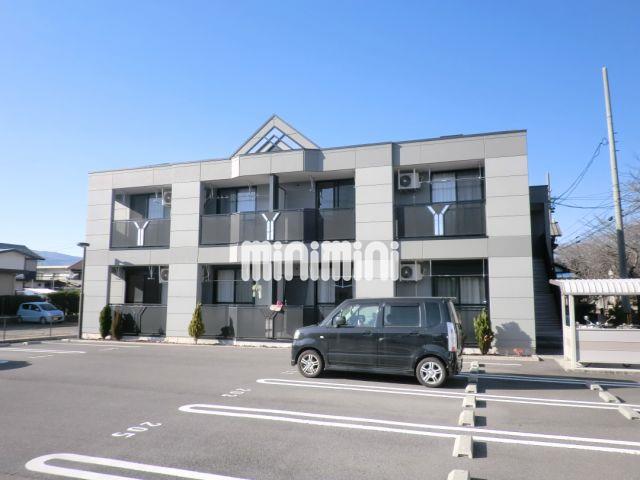 建物外観　モダンでシンプルなデザイン。