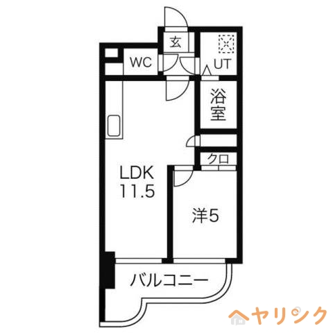 サクセス極楽の間取り