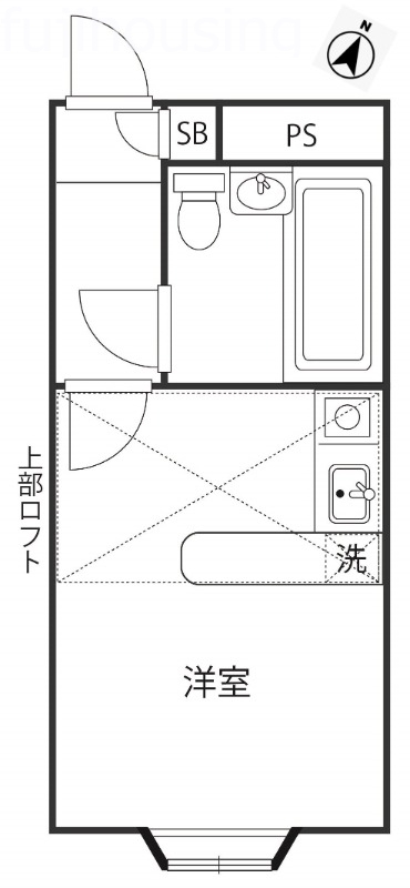 ベルピア久喜第2-2の間取り