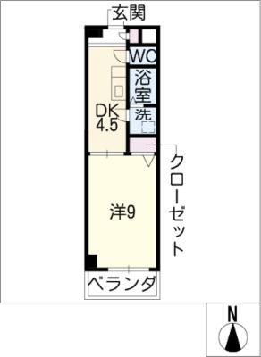 アヴニール新山の間取り