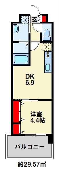 行橋センタービルの間取り