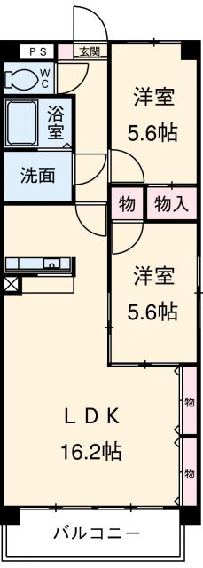 ガーデンヒルズ東山台の間取り