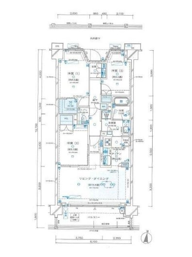 【狛江市岩戸北のマンションの間取り】