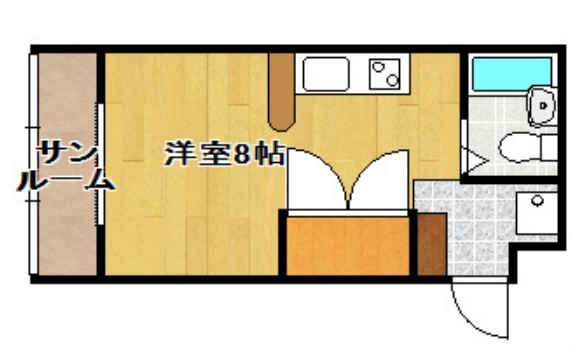 浜松市中央区上島のマンションの間取り