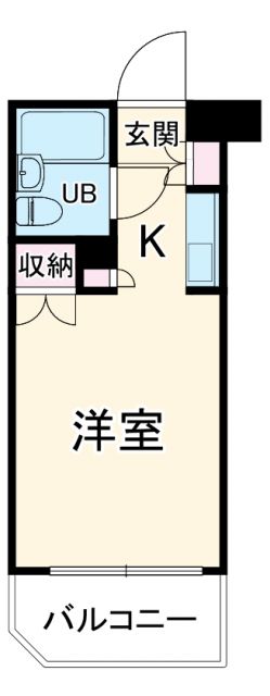 名古屋市昭和区山中町のマンションの間取り