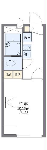 レオパレスアリエッタの間取り