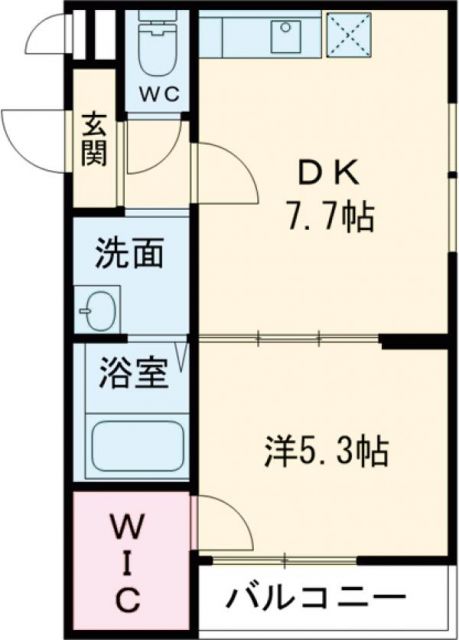 フジパレス平野西の間取り