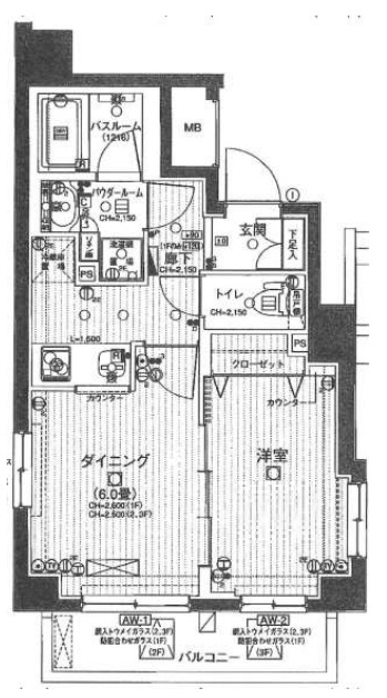 日神デュオステージ北浦和の間取り