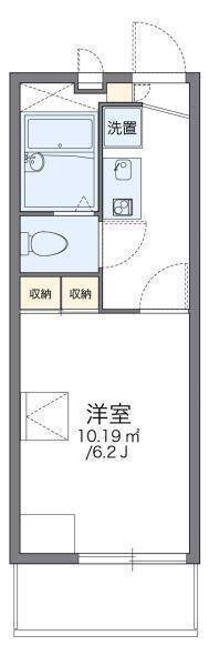 レオパレスフォーユー　本町の間取り