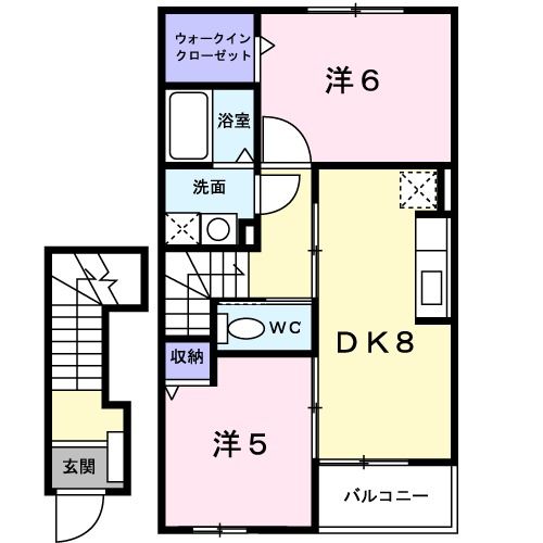 フローレスの間取り