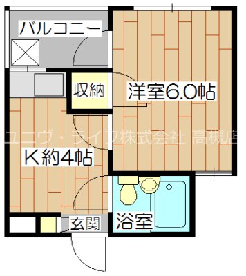 アンフィニィ京口の間取り