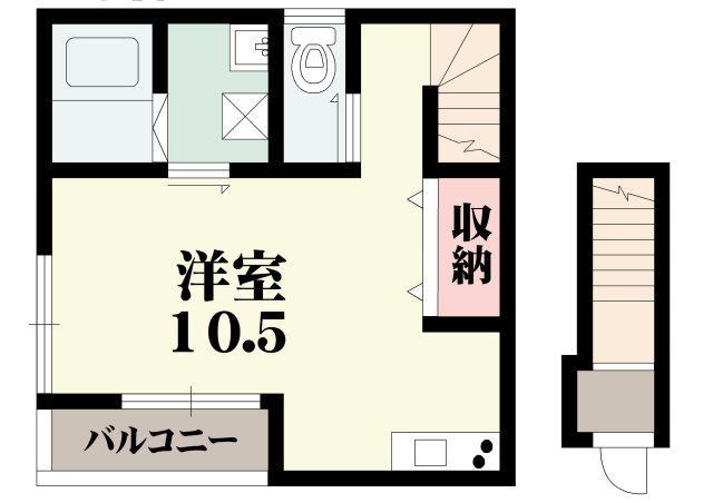 プリッ２御崎の間取り