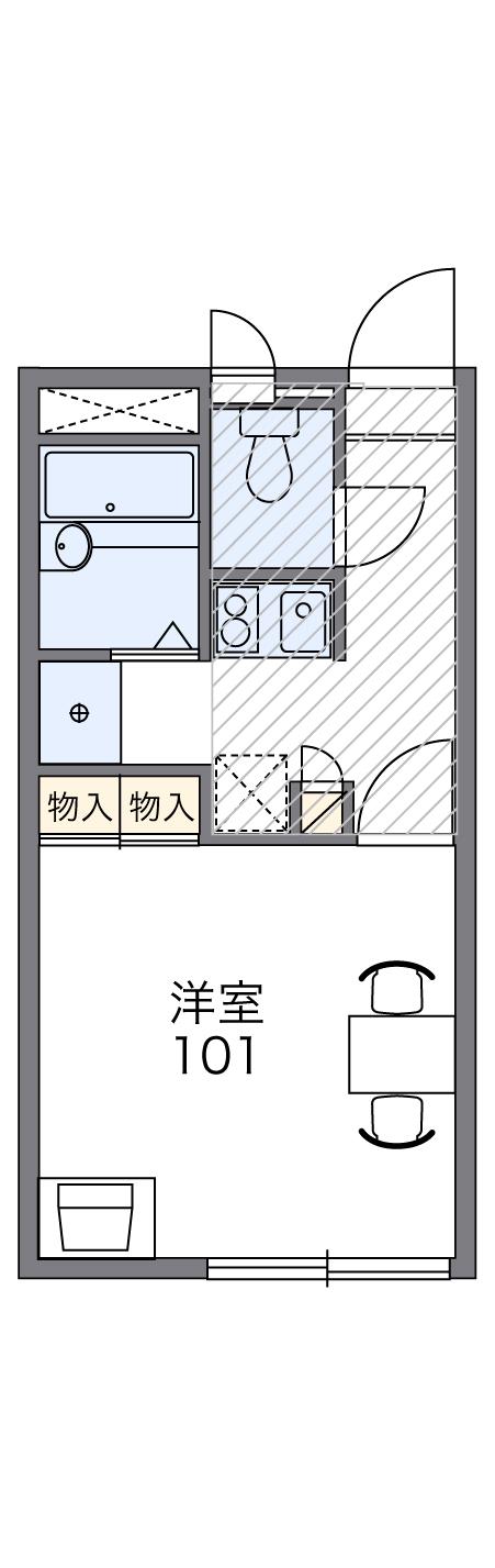 レオパレスＹＴの間取り