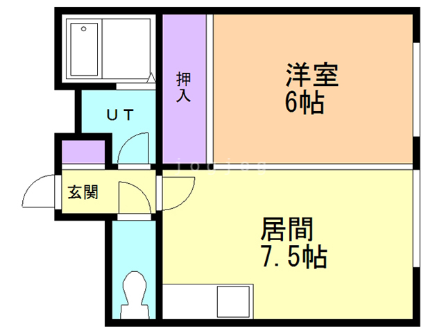 【サンハイツの間取り】