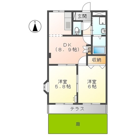 グリーンハイツ Iの間取り