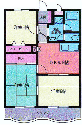 ウイングレジデンス久保の間取り