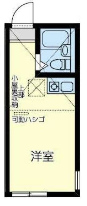 ユナイト港南コットンキャンディーの間取り