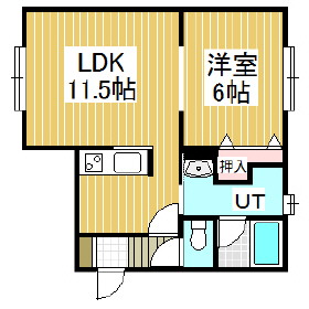 ボヌールインの間取り