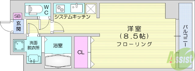 フォートレジデンス元寺小路の間取り