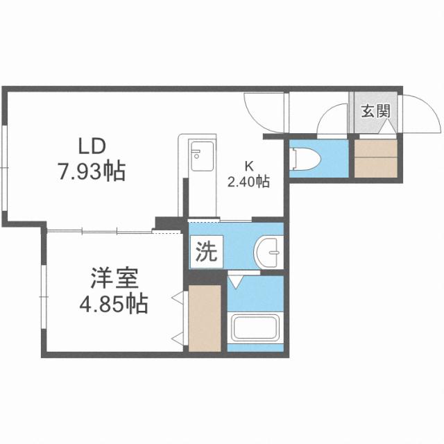 ペイフォワードN16の間取り