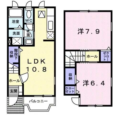 フリューゲルの間取り