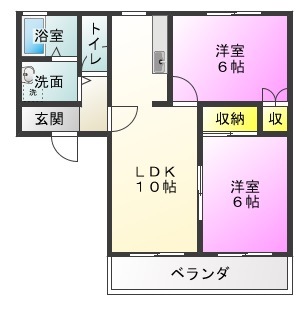 セントラルリバーIIの間取り