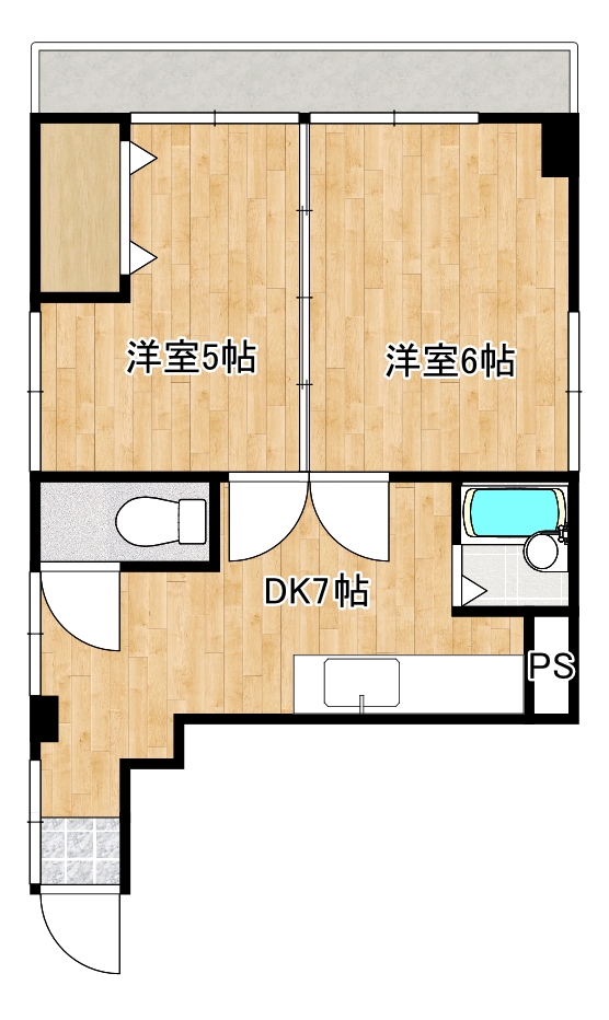 岡崎ビルの間取り