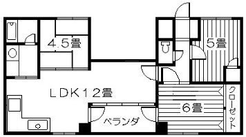 ロイヤルコート武の間取り